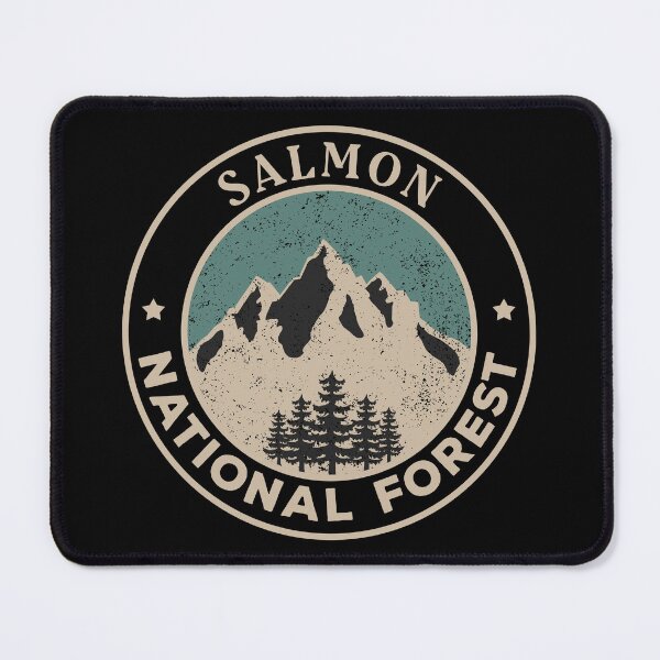 Item preview, Salmon National Forest designed and sold by graphic-map.