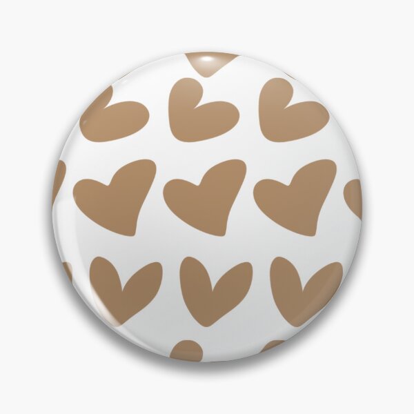 Item preview, Brown heart aesthetic symmetry designed and sold by Nanee07.