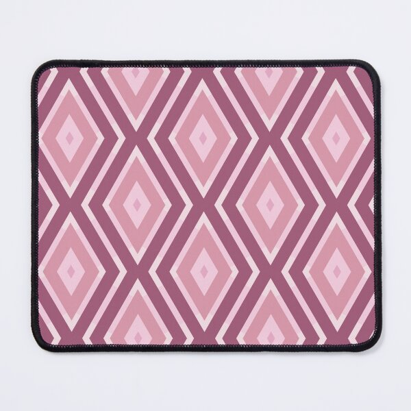 Item preview, Geometric Dusky Rose Colorful Diamonds And Zigzags designed and sold by Triplicate Limited.