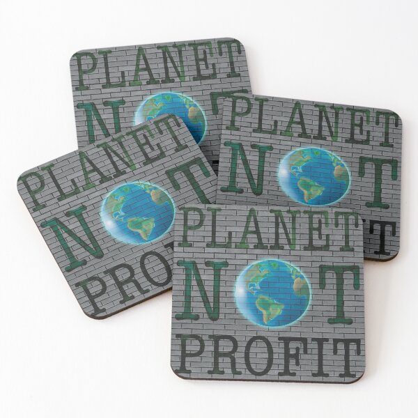 Item preview, Planet NOT Profit Graffiti  designed and sold by KateVanFloofno1.