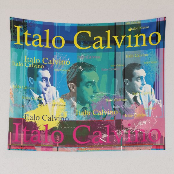 Item preview, Italo Calvino, Italian writer designed and sold by Mauswohn.