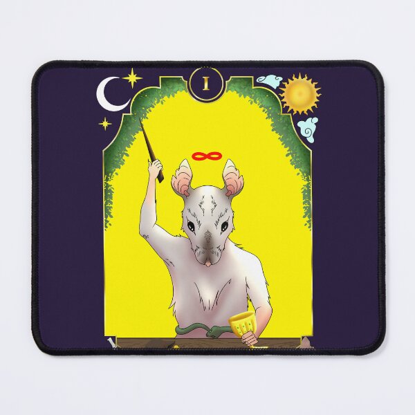 Item preview, Rat Tarot - The Magician designed and sold by LaPika.