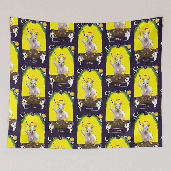 Item preview, Rat Tarot - The Magician designed and sold by LaPika.