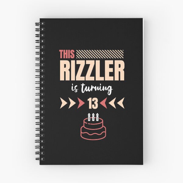 Aperçu de l'œuvre Célébration de ce Rizzler qui fête ses 13 ans créée et vendue par Betsytiptoe.