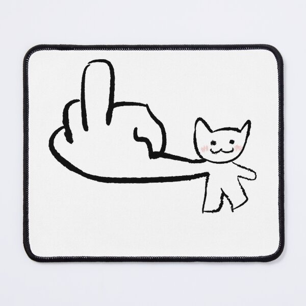 Item preview, frick cat designed and sold by cuteyys.