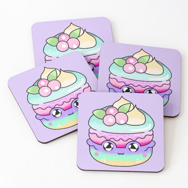 Item preview,  Kawaii adorable macaron french dessert designed and sold by Quacktails.