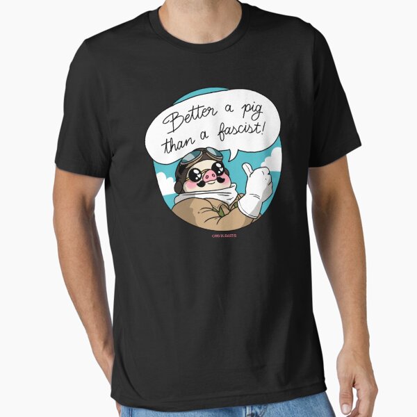 Item preview, Better a pig than a fascist! designed and sold by crisbubastis.