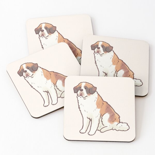 Item preview, saint bernard dog illustration  designed and sold by Artofmayara.