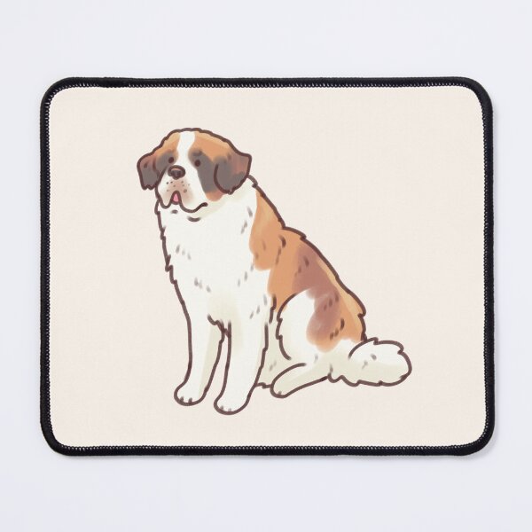 Item preview, saint bernard dog illustration  designed and sold by Artofmayara.