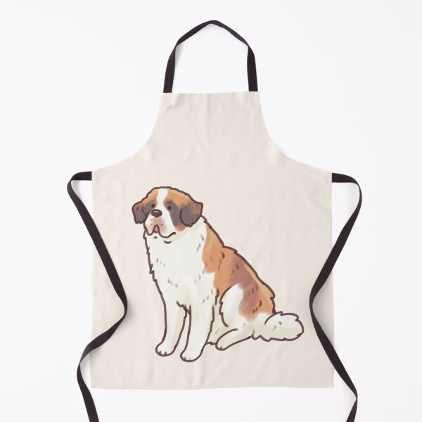 Item preview, saint bernard dog illustration designed and sold by Artofmayara.