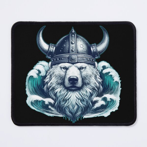Item preview, Polar Bear Norse Mythology Viking designed and sold by TomFrontierArt.