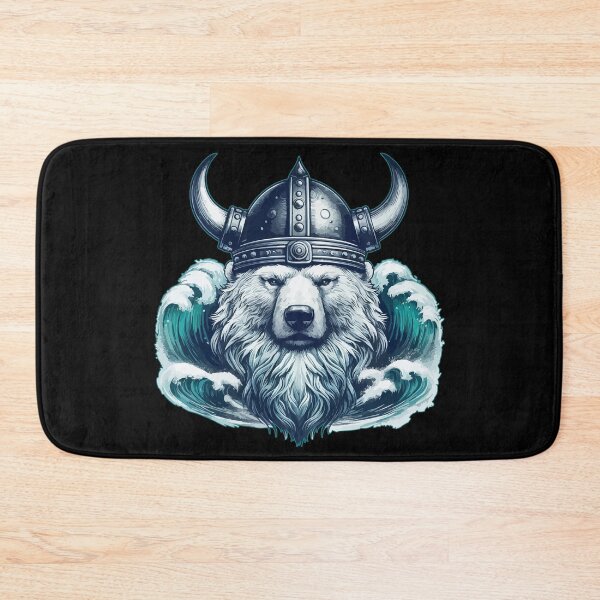 Item preview, Polar Bear Norse Mythology Viking designed and sold by TomFrontierArt.