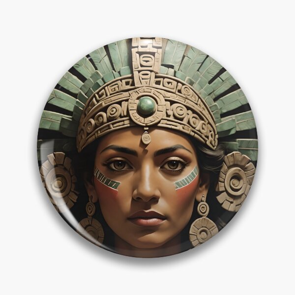 Item preview, Aztec Goddess Coalicue designed and sold by SoniaSarkali.