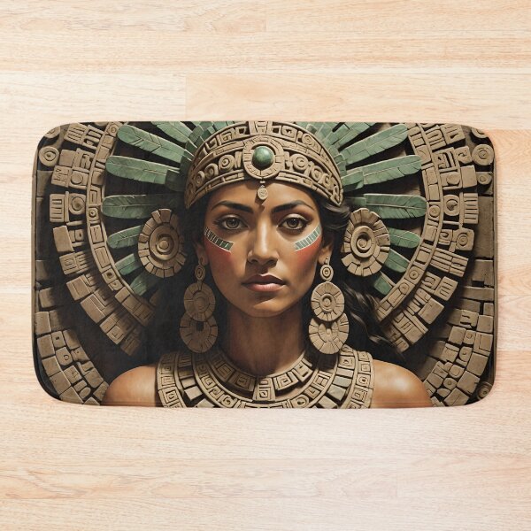 Item preview, Aztec Goddess Coalicue designed and sold by SoniaSarkali.