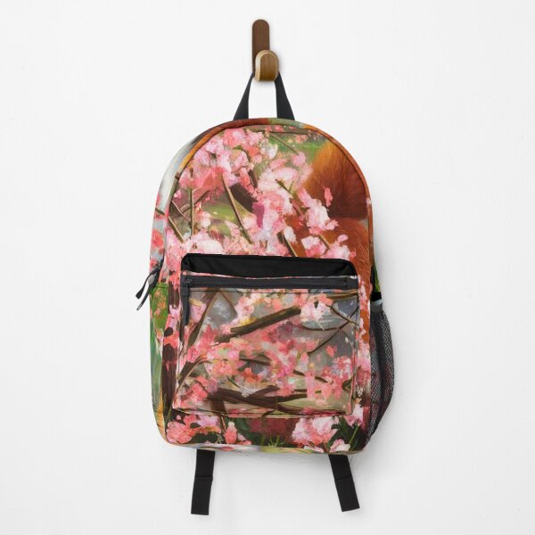 Artikelvorschau, Fuchs-Portrait. Kirschblüte, Blumenfuchs, Vintage-Fuchs, Fuchs-Malerei, Claude Monet-Stil entworfen und verkauft von FoxVibes.