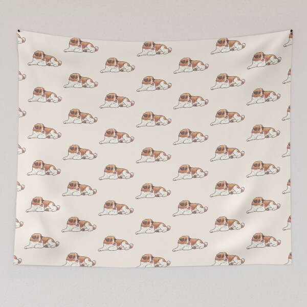 Item preview, saint bernard illustration   designed and sold by Artofmayara.