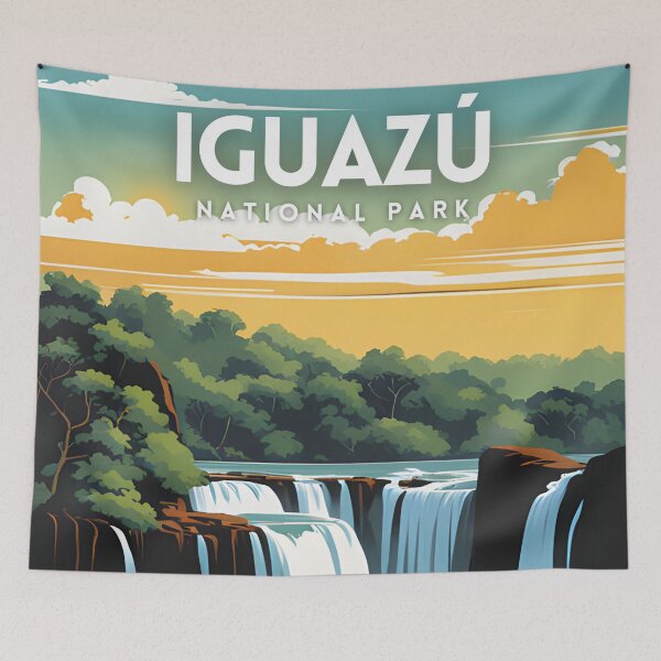 Item preview, Iguazu National Park Vintage designed and sold by ZionPosteria.