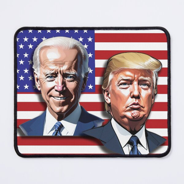 Item preview, Donald Trump and Joe Biden Presidential debate for election vote in U.S.A. 2024. designed and sold by athurbubble.