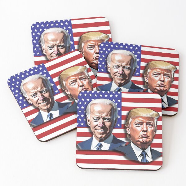 Item preview, Donald Trump and Joe Biden Presidential debate for election vote in U.S.A. 2024. designed and sold by athurbubble.