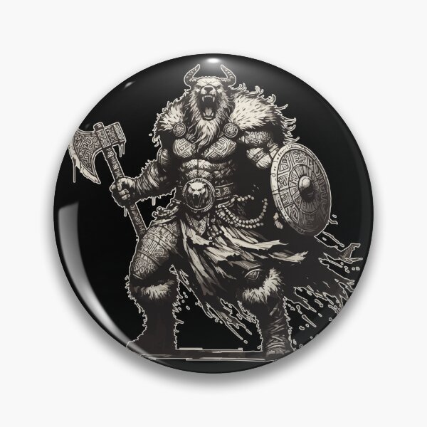Item preview, Bear Viking Warrior Berserker Norse designed and sold by TomFrontierArt.