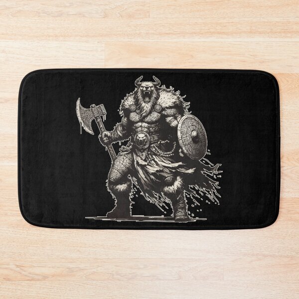 Item preview, Bear Viking Warrior Berserker Norse designed and sold by TomFrontierArt.