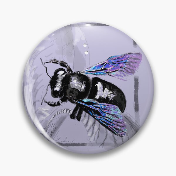 Item preview, Xylocopa violacea - Violet Carpenter Bee designed and sold by nemothelostfish.