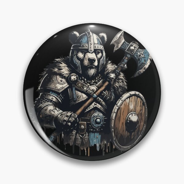 Item preview, Armor Bear Viking Warrior Berserker Norse designed and sold by TomFrontierArt.