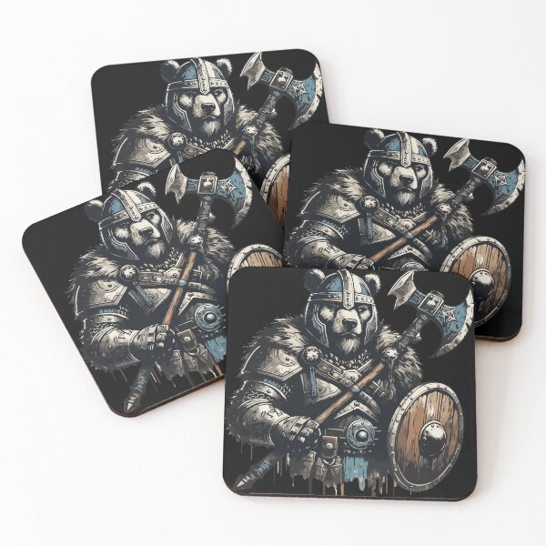Item preview, Armor Bear Viking Warrior Berserker Norse designed and sold by TomFrontierArt.