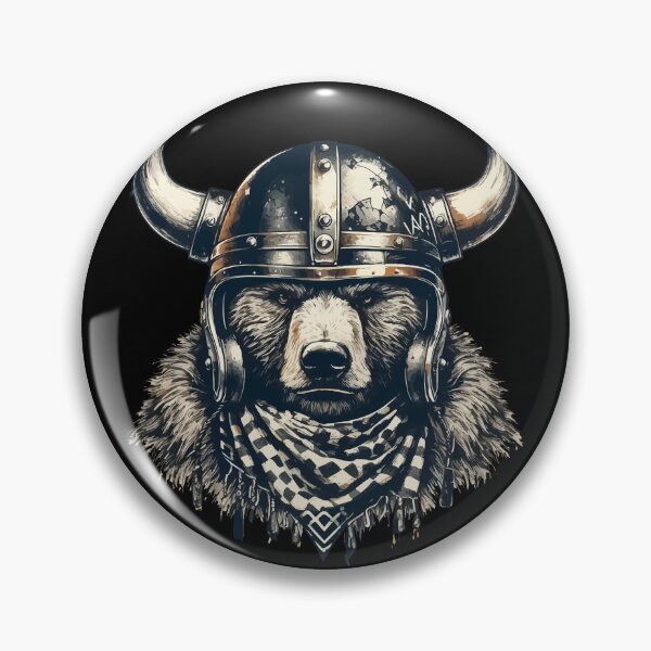 Item preview, Bear Viking Warrior Berserker Norse designed and sold by TomFrontierArt.