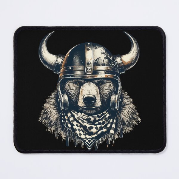 Item preview, Bear Viking Warrior Berserker Norse designed and sold by TomFrontierArt.