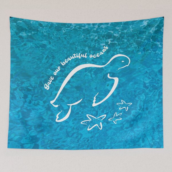 Item preview, Turtle Blue Oceans designed and sold by charactergirl.