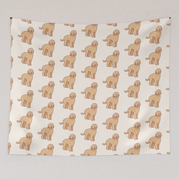 Item preview, Golden doodle dog drawing  designed and sold by Artofmayara.