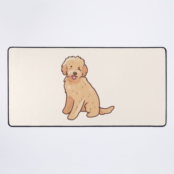 Item preview, Golden doodle dog art designed and sold by Artofmayara.