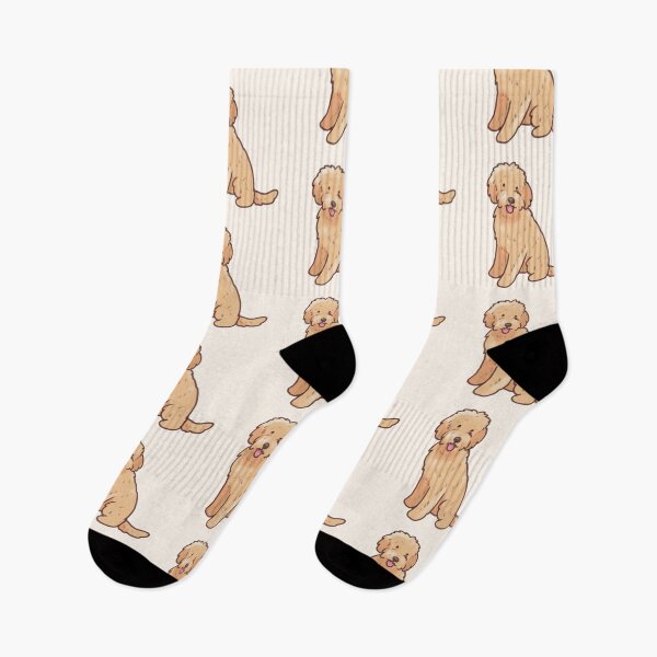 Item preview, Golden doodle dog art  designed and sold by Artofmayara.