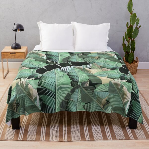 Item preview, Tropical banana leaves illustration designed and sold by FleurDesign.