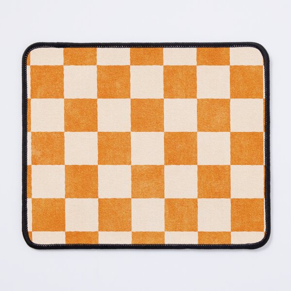 Item preview, CHECKER - 001 - Tangerine designed and sold by danielcoulmann.