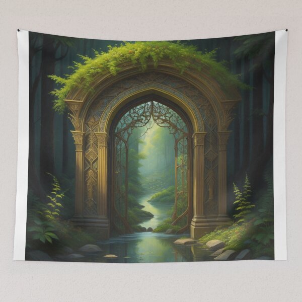 Item preview, Hidden Enchanted Realm Majestic Forest designed and sold by EnchantedVista.