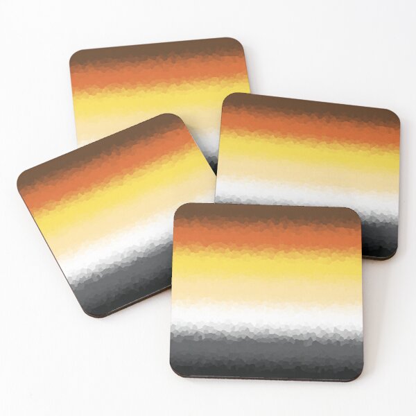Item preview, Gay Bear Pride Flag Crystalized , Bear Design designed and sold by Travelslightly.