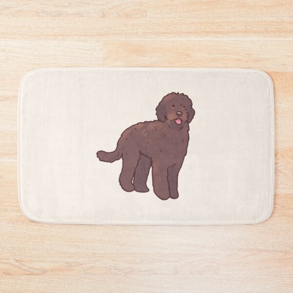 Item preview, chocolate golden doodle dog   designed and sold by Artofmayara.