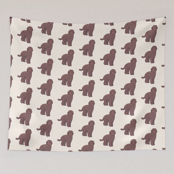 Item preview, chocolate golden doodle dog   designed and sold by Artofmayara.