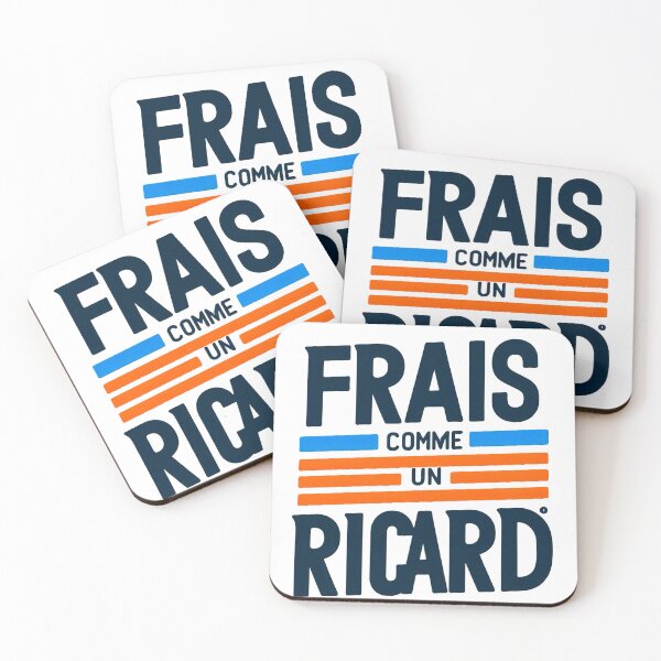 Item preview, Frais Comme Un Ricard, Slogan Sud France Marseille designed and sold by mathieugrabels.