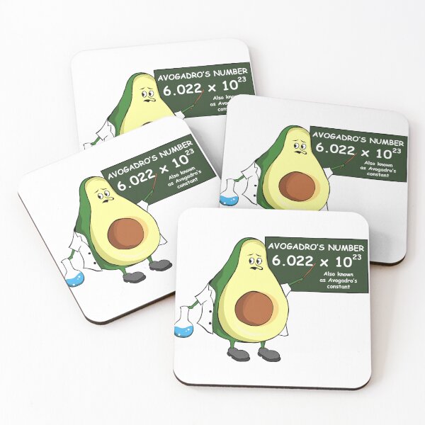 Item preview, Avogadro The Avocado: Chemistry Tutor designed and sold by Starstacks.