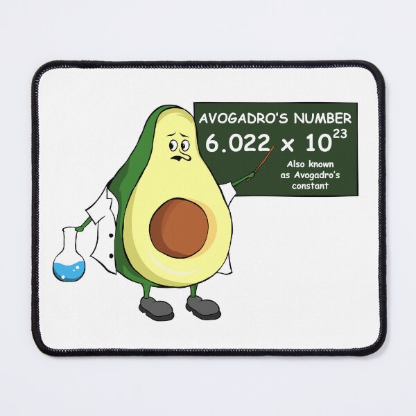 Item preview, Avogadro The Avocado: Chemistry Tutor designed and sold by Starstacks.