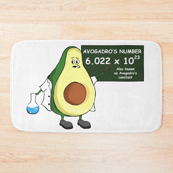 Artikelvorschau, Avogadro, die Avocado: Chemie-Tutor entworfen und verkauft von Starstacks.
