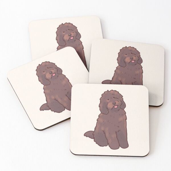 Item preview, Lindo perro garabato dorado chocolate   designed and sold by Artofmayara.