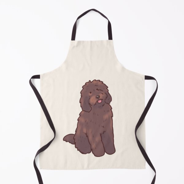 Item preview, Cute chocolate golden doodle dog   designed and sold by Artofmayara.