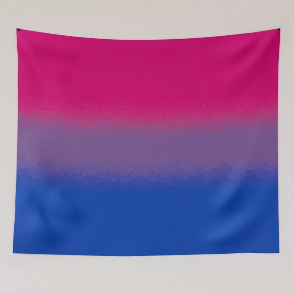 Item preview, Bandera del Orgullo Bisexual Cristalizada, Diseño Bisexual designed and sold by Travelslightly.