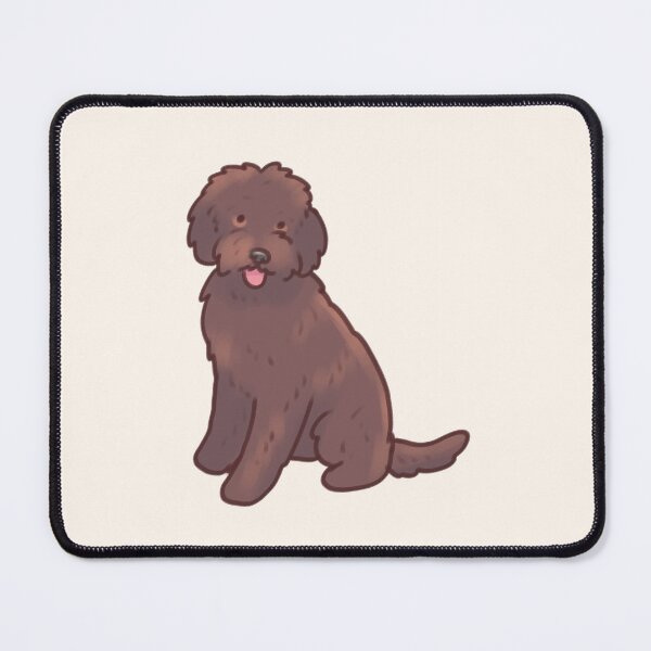 Item preview, chocolate golden doodle drawing designed and sold by Artofmayara.