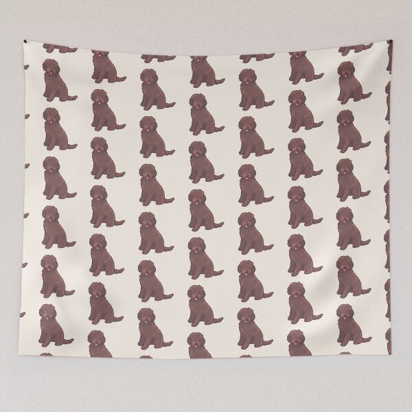 Item preview, chocolate golden doodle drawing  designed and sold by Artofmayara.