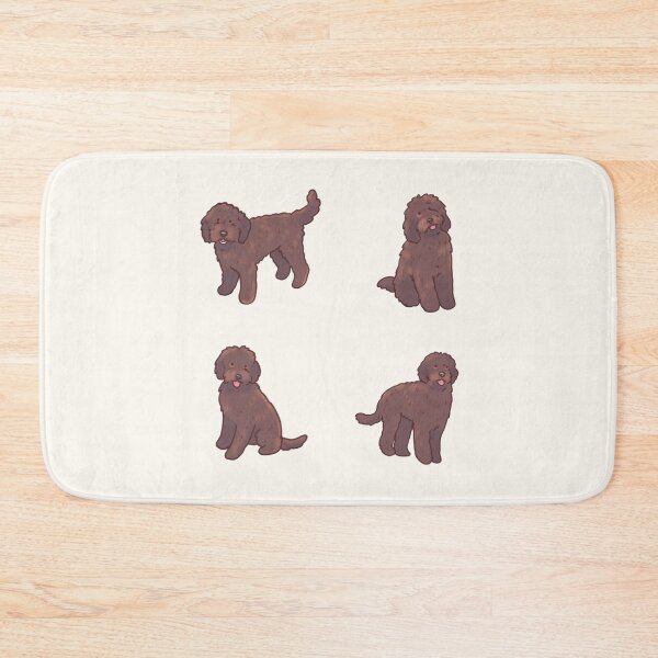 Item preview, Chocolate golden doodle dog pack  designed and sold by Artofmayara.